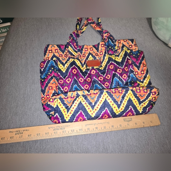 Marc By Marc Jacobs Quilted Pattern Tote Bag - Multicolor EUC - Picture 11 of 13
